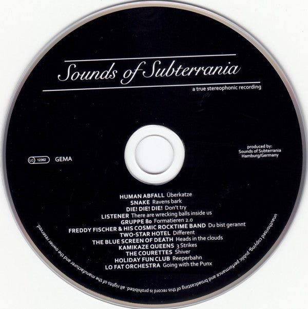 Various : Sounds Of Subterrania (CD, Promo, Smplr)