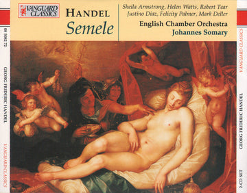 Georg Friedrich Händel / Sheila Armstrong, Helen Watts, Robert Tear, Justino Diaz, Felicity Palmer, Mark Deller, English Chamber Orchestra, Johannes Somary : Semele (2xCD, Album)