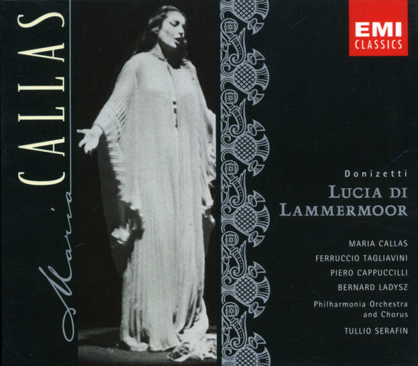 Gaetano Donizetti - Maria Callas, Ferruccio Tagliavini, Piero Cappuccilli, Bernard Ładysz, Philharmonia Orchestra And Philharmonia Chorus, Tullio Serafin : Lucia Di Lammermoor (2xCD, Album, RE, RM + Box, Sli)