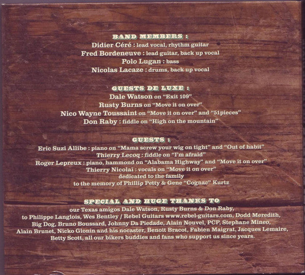 Bootleggers (3) : Heart Of Dixie (CD, Album)