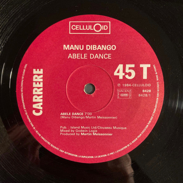 Manu Dibango : Abele Dance (12", Maxi)