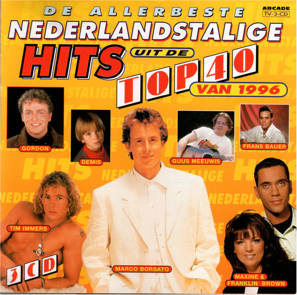 Various : De Allerbeste Nederlandstalige Hits uit De Top 40 Van 1996 (3xCD, Comp)