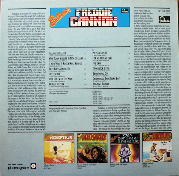 Freddie Cannon* : Reflection (LP, Comp)
