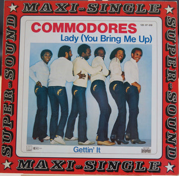 Commodores : Lady (You Bring Me Up) / Gettin' It (12", Maxi)