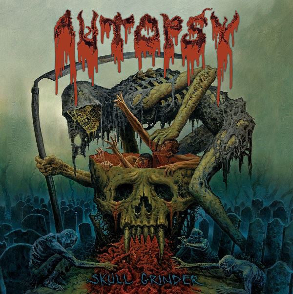 Autopsy (2) : Skull Grinder (12", MiniAlbum, 180)