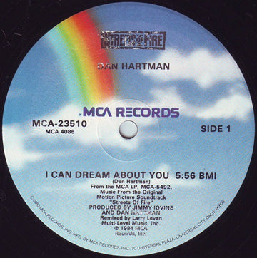 Dan Hartman : I Can Dream About You (12", G)