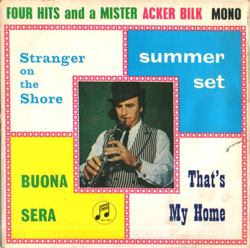 Acker Bilk : Four Hits And A Mister (7", EP, Mono, RP)