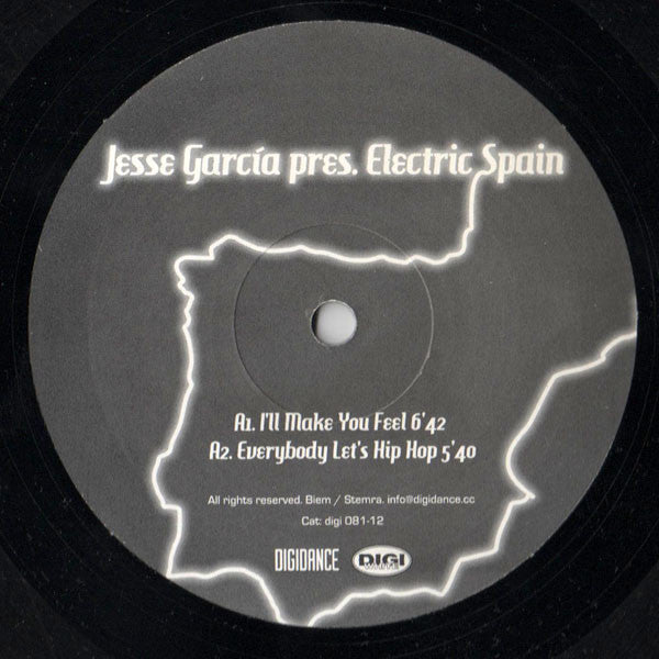 Jesse Garcia : Electric Spain (12")