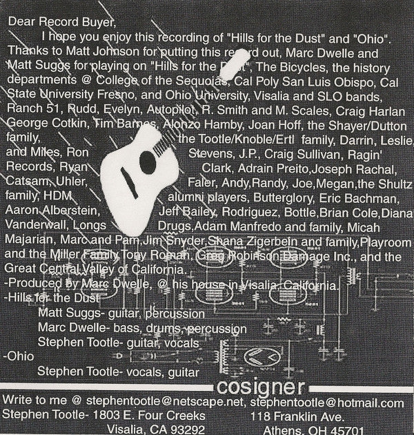 Matt Johnson (46) / Cosigner : Matt Johnson / Cosigner (7")