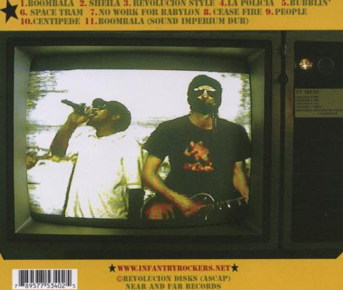 Infantry Rockers : Boombala (CD, Album)