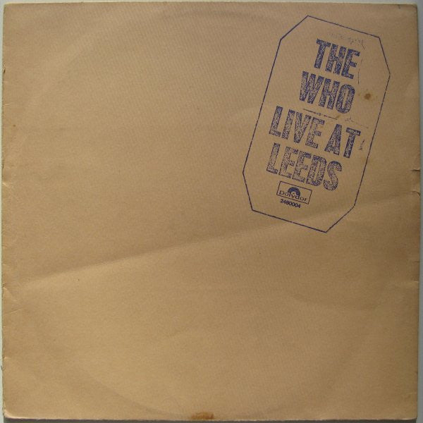 The Who : Live At Leeds (LP, Album, RE, Gat)