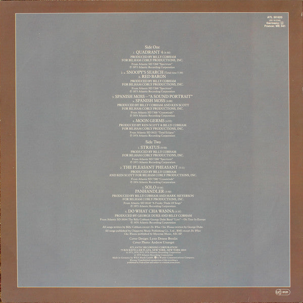 Billy Cobham : The Best of Billy Cobham (LP, Comp)