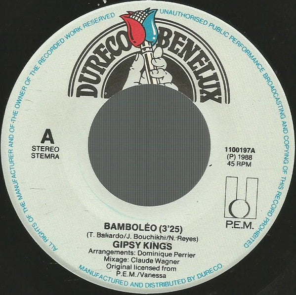 Gipsy Kings : Bamboléo (7", Single)