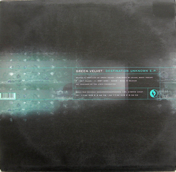 Green Velvet : Destination Unknown E.P. (12", EP)