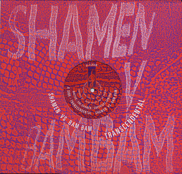The Shamen Vs Bam Bam : Transcendental (12", Single)