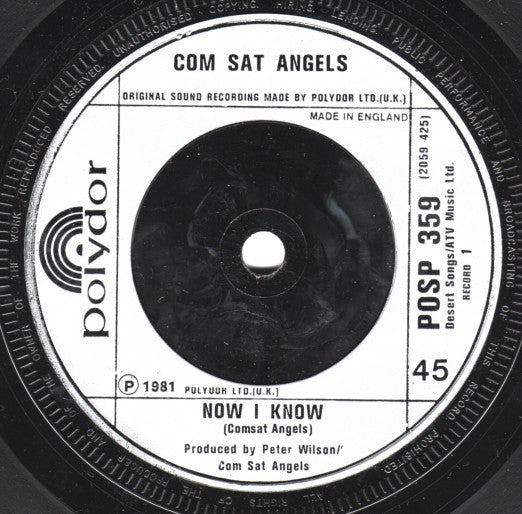 The Comsat Angels : Do The Empty House (7", Single + 7", S/Sided + Ltd)