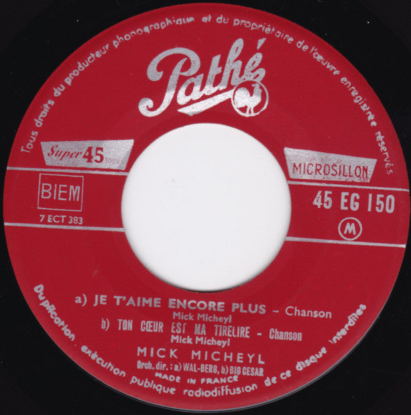 Mick Micheyl : Cano ... Canoë (7", EP)