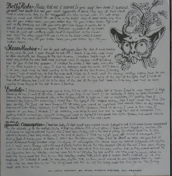 Satans Mineons : GNASHA (LP, Album)