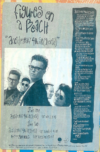 Figures On A Beach : Accidentally 4th. St. (Gloria). (12", Maxi)