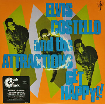 Elvis Costello & The Attractions : Get Happy! (2xLP, Album, RE, 180)