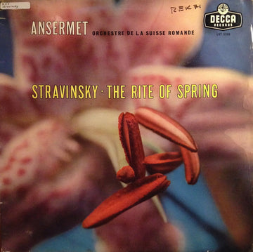 Igor Stravinsky, Ernest Ansermet ∙ L'Orchestre De La Suisse Romande : The Rite Of Spring (LP, Mono)