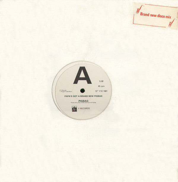 Pigbag : Papa's Got A Brand New Pigbag (12", Single)