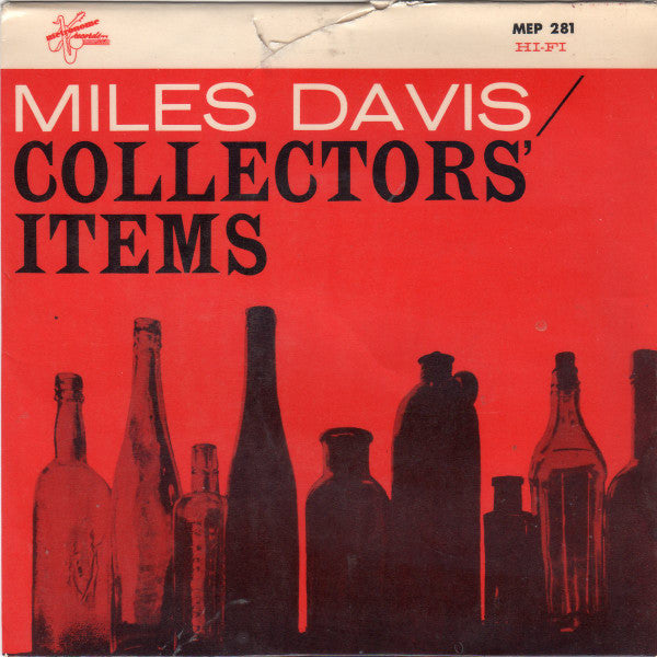 Miles Davis : Collectors' Items (7", EP, Mono)