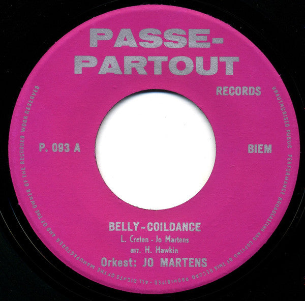 Jo Martens : Belly-Coildance (7", Single)