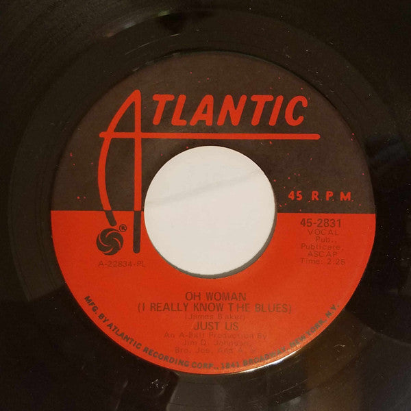 Justus (15) : Used To Be / Oh Woman (I Really Know The Blues) (7", Single, PL )