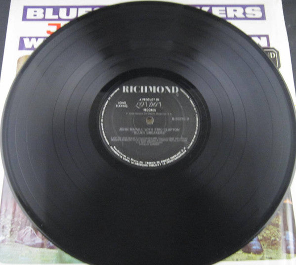 John Mayall With Eric Clapton : Blues Breakers (LP, Album, RE)