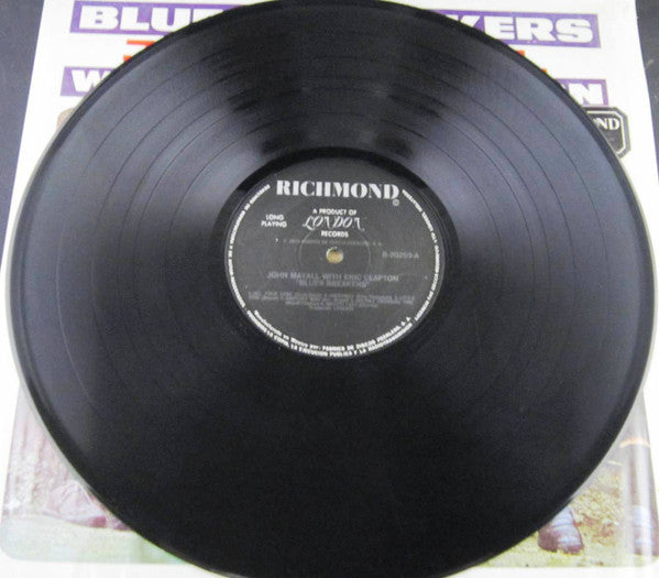 John Mayall With Eric Clapton : Blues Breakers (LP, Album, RE)
