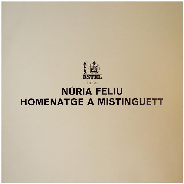 Nuria Feliu : Homenatge A Mistinguett (LP, Album)