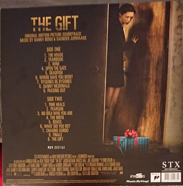 Danny Bensi & Saunder Jurriaans : The Gift (Original Motion Picture Soundtrack) (LP, Ltd, Gol)