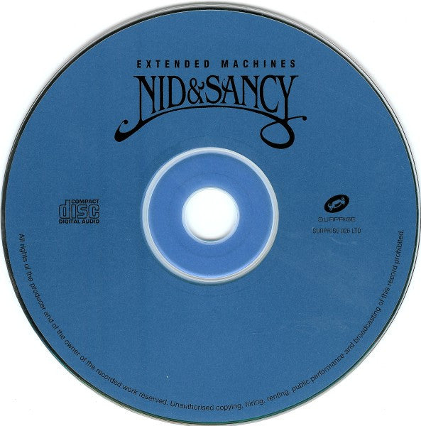 Nid & Sancy : Talk To The Machine - Extended Machines (2xCD, Album)