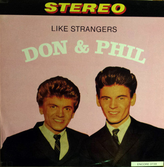 Everly Brothers : Like Strangers (LP, Album, Unofficial)