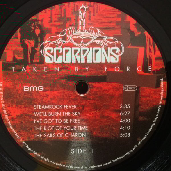 Scorpions : Taken By Force (LP, Album, 180 + CD, Album + Dlx, RE, RM)