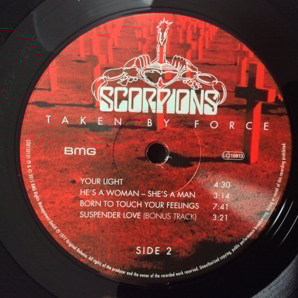 Scorpions : Taken By Force (LP, Album, 180 + CD, Album + Dlx, RE, RM)