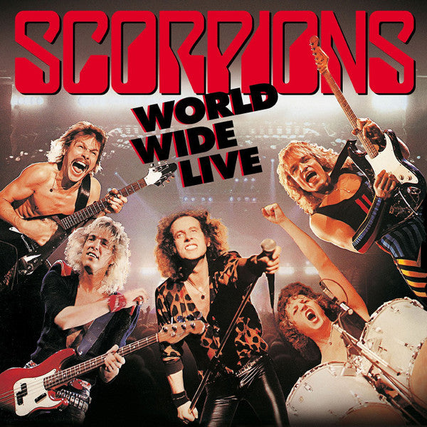 Scorpions : World Wide Live (2xLP, Album, 180 + CD, Album + Dlx, RE, RM)