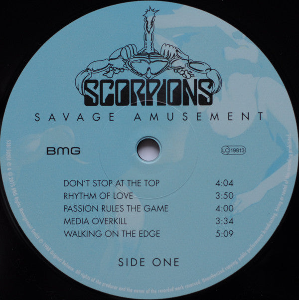 Scorpions : Savage Amusement (LP, Album, Dlx, RE, RM, 180 + CD, Album, RE, RM)