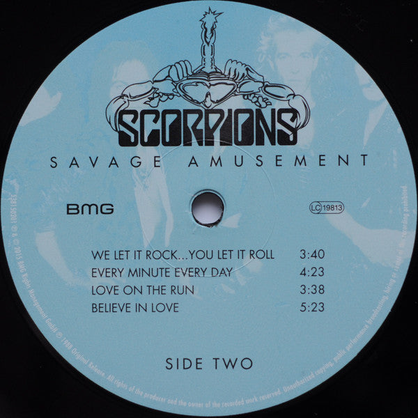 Scorpions : Savage Amusement (LP, Album, Dlx, RE, RM, 180 + CD, Album, RE, RM)