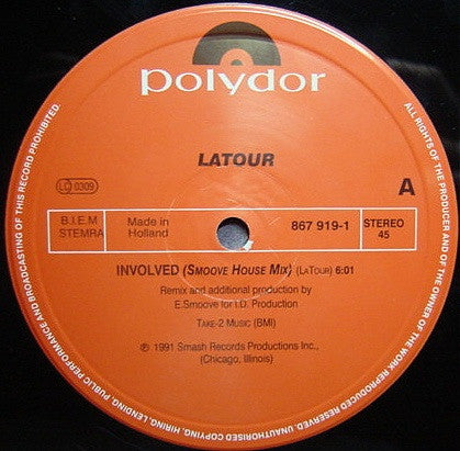 LaTour : Involved (12")