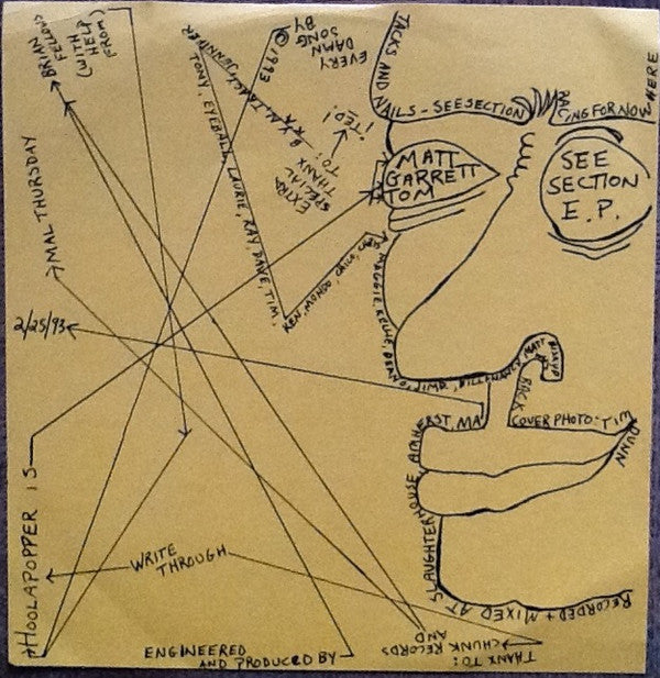 Hoolapopper : See Section (7", EP, Ltd, Gol)