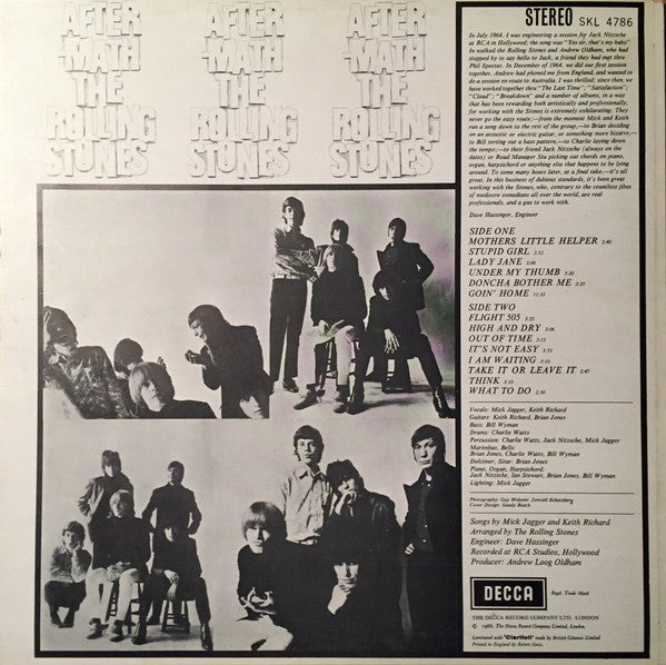 The Rolling Stones : Aftermath (LP, Album, RE)