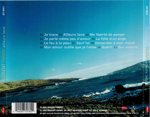 Florent Pagny : Ailleurs Land (CD, Album, RE)