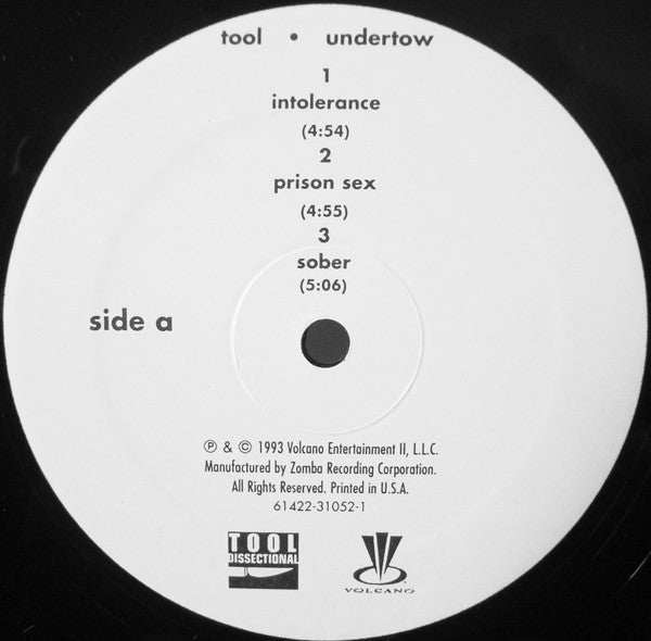 Tool (2) : Undertow (2xLP, Album, RE)