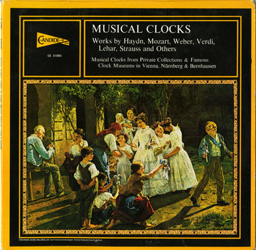 No Artist : Musical Clocks (Works By Haydn, Mozart, Weber, Verdi, Lehar, Strauss And Others) (LP)