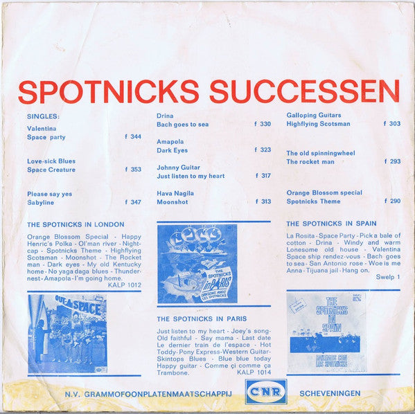 The Spotnicks : Love-Sick Blues (7", Single)