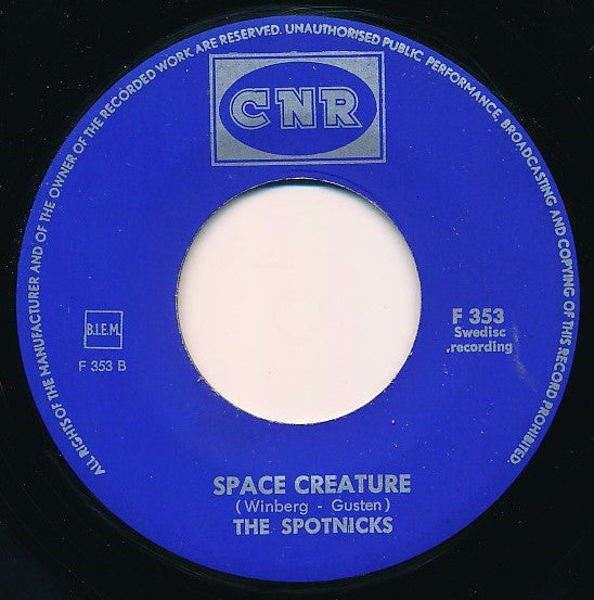 The Spotnicks : Love-Sick Blues (7", Single)