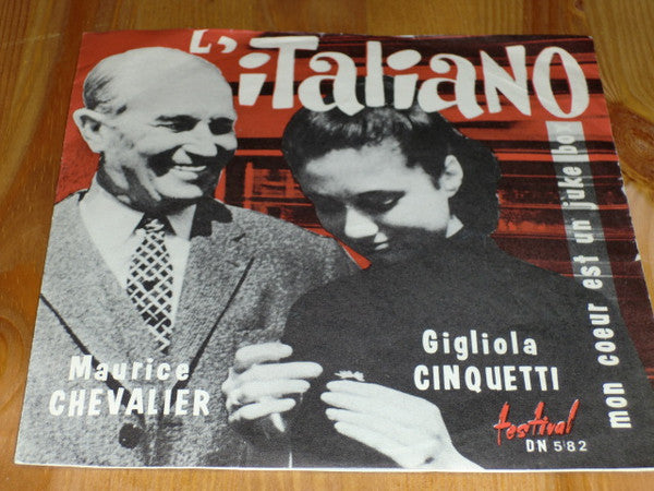 Maurice Chevalier E Gigliola Cinquetti : L'Italiano (7", Single)