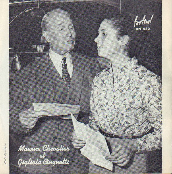 Maurice Chevalier E Gigliola Cinquetti : L'Italiano (7", Single)